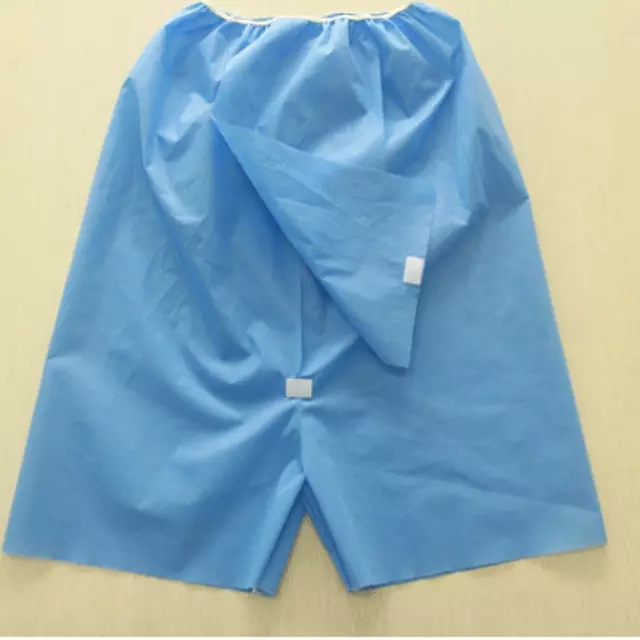 Nonwoven 45g Disposable Medical Gowns Dark Blue Disposable Colonoscopy