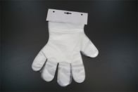 Transparent Disposable Plastic Gloves Oil Proof Smooth Surface for Food Handling