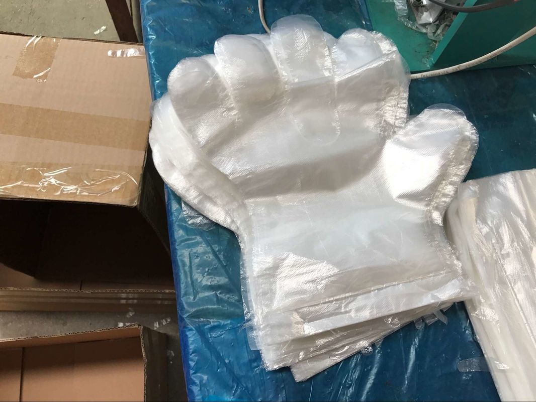 One Time Disposable Plastic Gloves / Polythene Hand Gloves Smooth Embossed Type