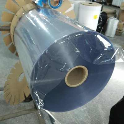 30um-150um PVC / PETG Shrink Film For Label Printing Bottle Packaging