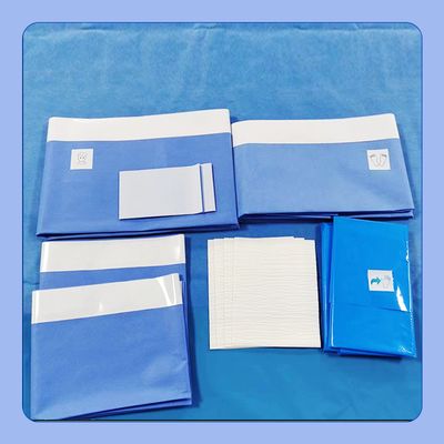 Breathable Surgery Pack for Dry And Cool Area in Blue / Green / White within Storage Condition
