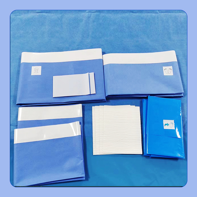 Sterile E O Surgery Pack Disposable Personal Protection Set Designed for Medical Professionals and Surgical Environments