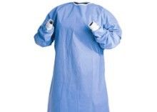 Knitted Cuff 35g Level 4 Disposable Gowns Fluid Repellent