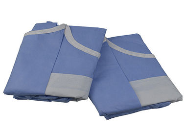 Air Permeable Disposable Safety Clothing , Disposable Theatre Gowns CE & ISO