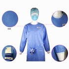 Impervious Disposable Surgical Gown Fluid Proof Knitted Cuff Sleeve Standard