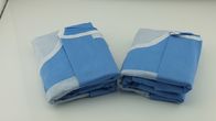 Reinforced Disposable Medical Gowns , Sterile Protective Gown Non - Allergenic