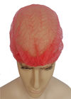 Non Woven Disposable Head Cap / Disposable Hair Cover CE ISO Certificate