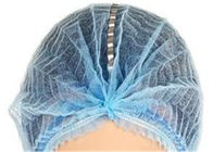 Detectable Disposable Bouffant Surgical Caps , Disposable Hair Cover Non Woven