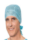 Polypropylene Disposable Head Covers / Disposable Surgical Caps With Tie On