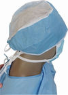 Doctor / Nurse Sterile Disposable Head Cap With Tie Environment Friendly