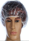 Waterproof Polyethlene Disposable Mob Cap Non Toxic For Beauty Salon SPA