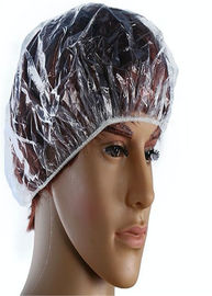 Waterproof Polyethlene Disposable Mob Cap Non Toxic For Beauty Salon SPA