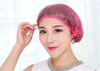 Transparent Plastic Disposable Head Cap Dustproof For Hospital / Hotel / Medical