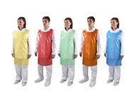 Health Care PE Adult Disposable Aprons Multi Colored For Full Body Protection