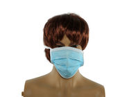 Surgical Use Sterile	Disposable Medical Mask With Straps Eco Friendly Blue Color