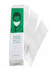 Lightweight Dust Proof Disposable Face Mask 100% Wood Pulp Paper Material