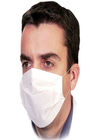 Single Use White Disposable Medical Mask , Dust Proof Surgical Mask Disposable