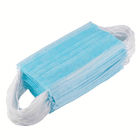 Earloop Disposable Dust Mouth Mask Anti Dust Blue 3 Layer Face Mask