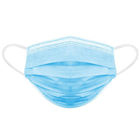 Earloop Disposable Dust Mouth Mask Anti Dust Blue 3 Layer Face Mask