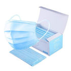Highly Breathable Disposable Protection Earloop Face Mask 3 Ply Antibacterial