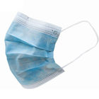Eco Friendly 3 Ply Non Woven Face Mask , Adult Disposable Breathing Mask