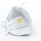 High Filtration Capacity FFP2 Foldable Dust Mask With Valve Logo Accept