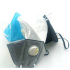 High Filtration Capacity FFP2 Foldable Dust Mask With Valve Logo Accept
