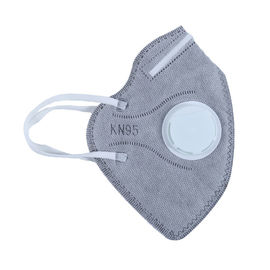 Anti Pollution Foldable FFP2 Mask Skin Friendly FFP2 Dust Mask With Valve