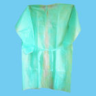 Non Woven Disposable Isolation Gown 120x140cm With Elastic Cuff
