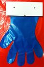 Food Grade Disposable PE Gloves Transparent Embossed / Smooth Surface OEM Service