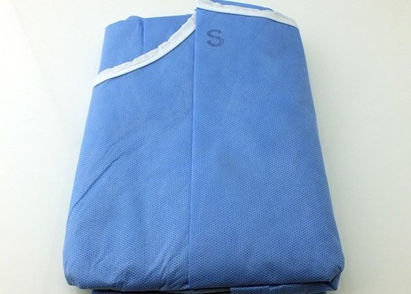 Breathable Sterile Surgical Gowns / Disposable Lab Gowns Bacteria - Resistant