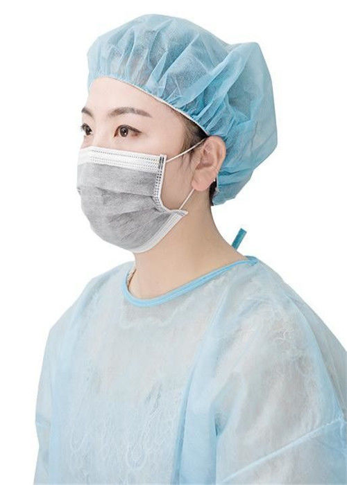Active Carbon Disposable Medical Mask , Surgical Disposable Mask With Earloop