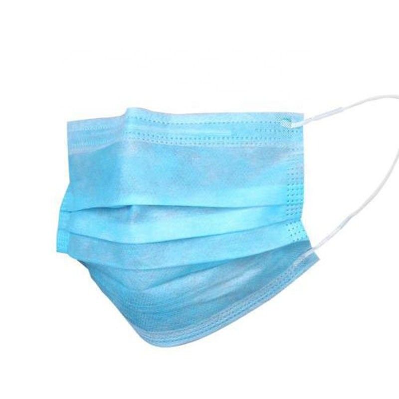 Adult Disposable Mouth Mask / Earloop Procedure Masks Dust Proof