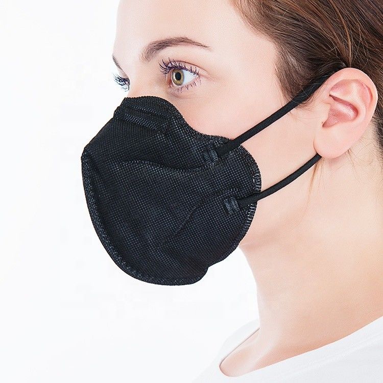 Earloop Foldable FFP2 Mask Easy Breath Activated Carbon Respirator Mask