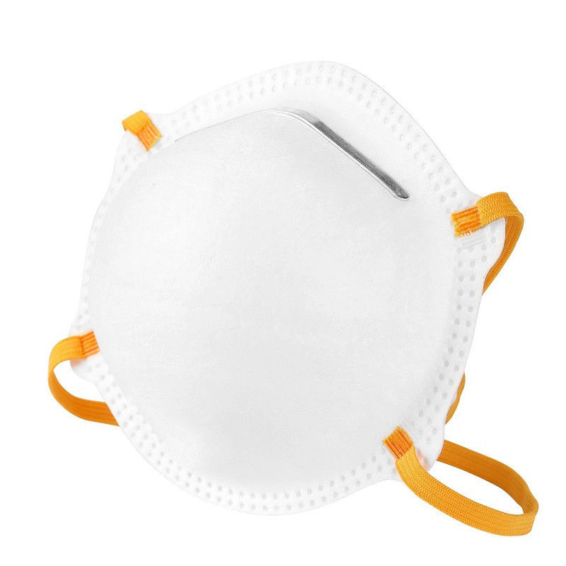 Antibacterial Cup FFP2 Mask / Breathable Face Mask Respirator For Public Place