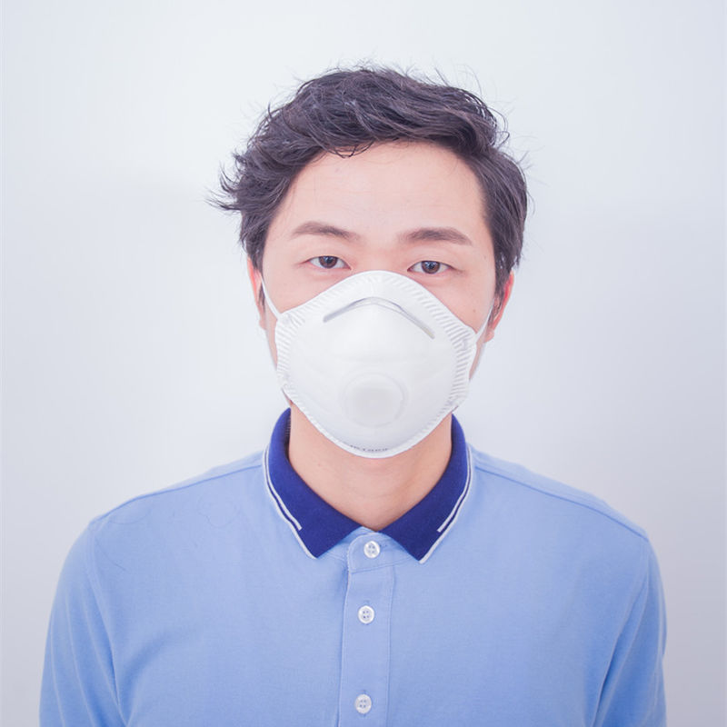 Non Woven N95 Cup FFP2 Mask Anti Dust Disposable Dust Mask With Earloop