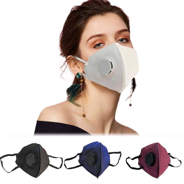 Vertical Fold Flat Foldable FFP2 Mask Personal Protective FFP2 Respirator Mask
