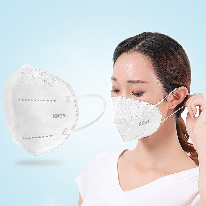 Vertical Fold Flat Antivirus N95 Disposable Mask Comfortable FFP2 Respirator Mask
