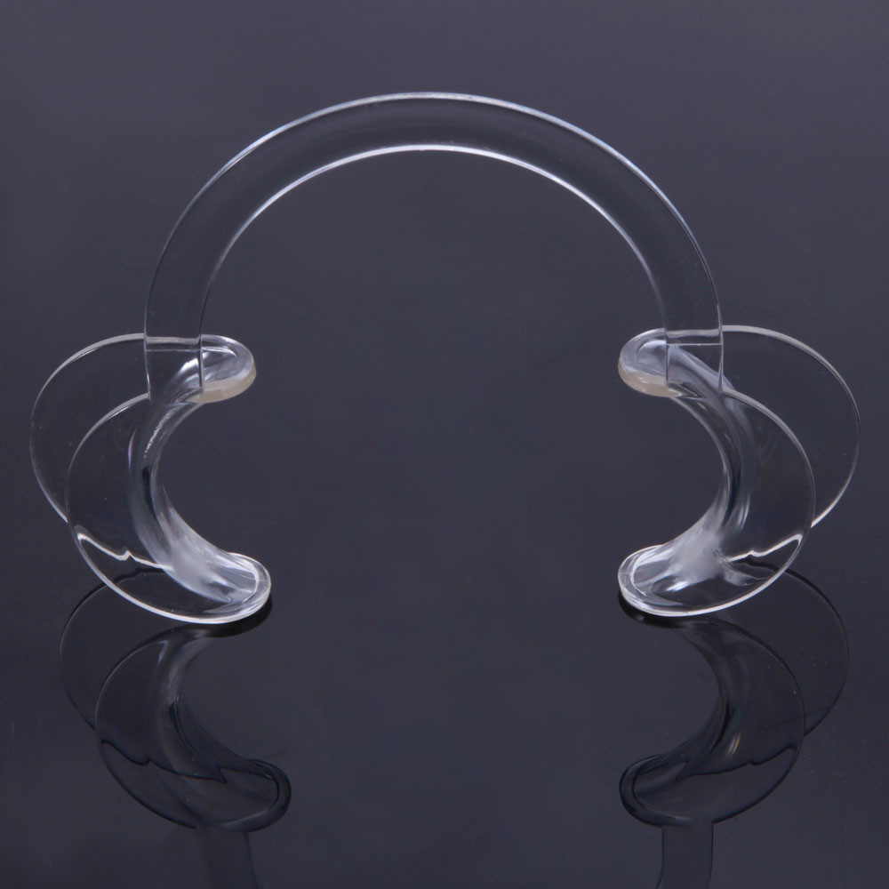 C-Shape Teeth Retractor Autoclavable Whitening Dental Cheek Retractor Clear