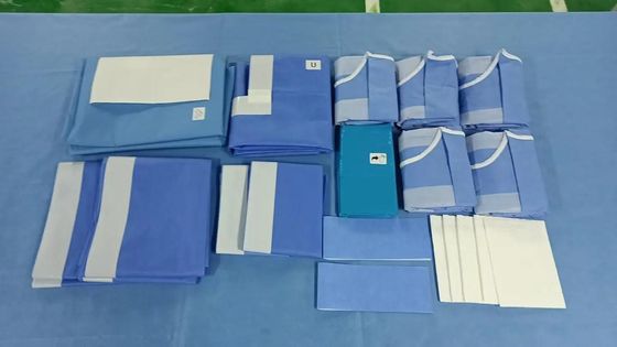 Oem Odm Surgery Pack Blue Green White Medical Surgical Instruments Set for Hospitals and Healthcare Providers