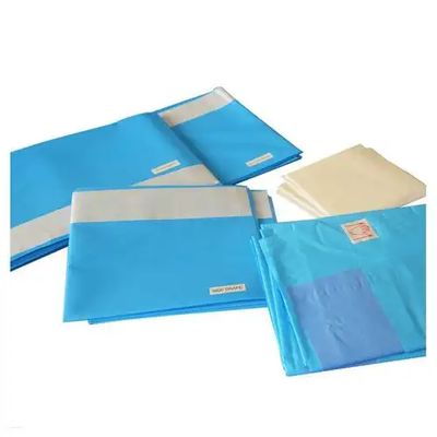 Sterile E.O. Disposable Surgical Pack in Green for Medical