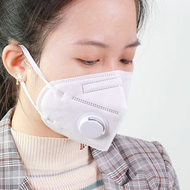 N95 Disposable Mask Vertical Folding FFP2 Face Mask 4 Layer Protection