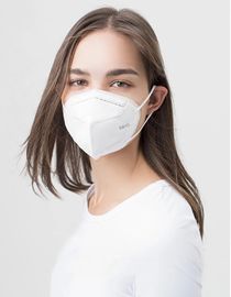 PP Nonwoven Foldable FFP2 Mask KN95 Disposable Face Mask With Elastic Earloop