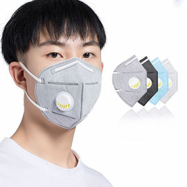 4 Layer Protection N95 Vertical Folding Mask Adult FFP2 Dust Mask With Valve